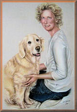 tierportraits, mensch,tier